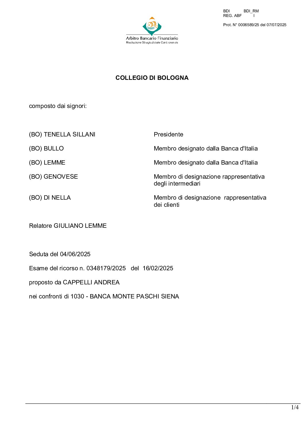 Quando la Banca d’Italia fa finta di non capire: ovvero “Canis canem non est”